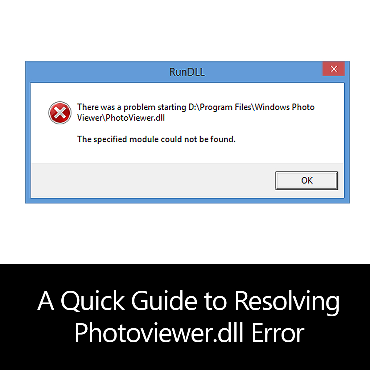 windows photo viewer error