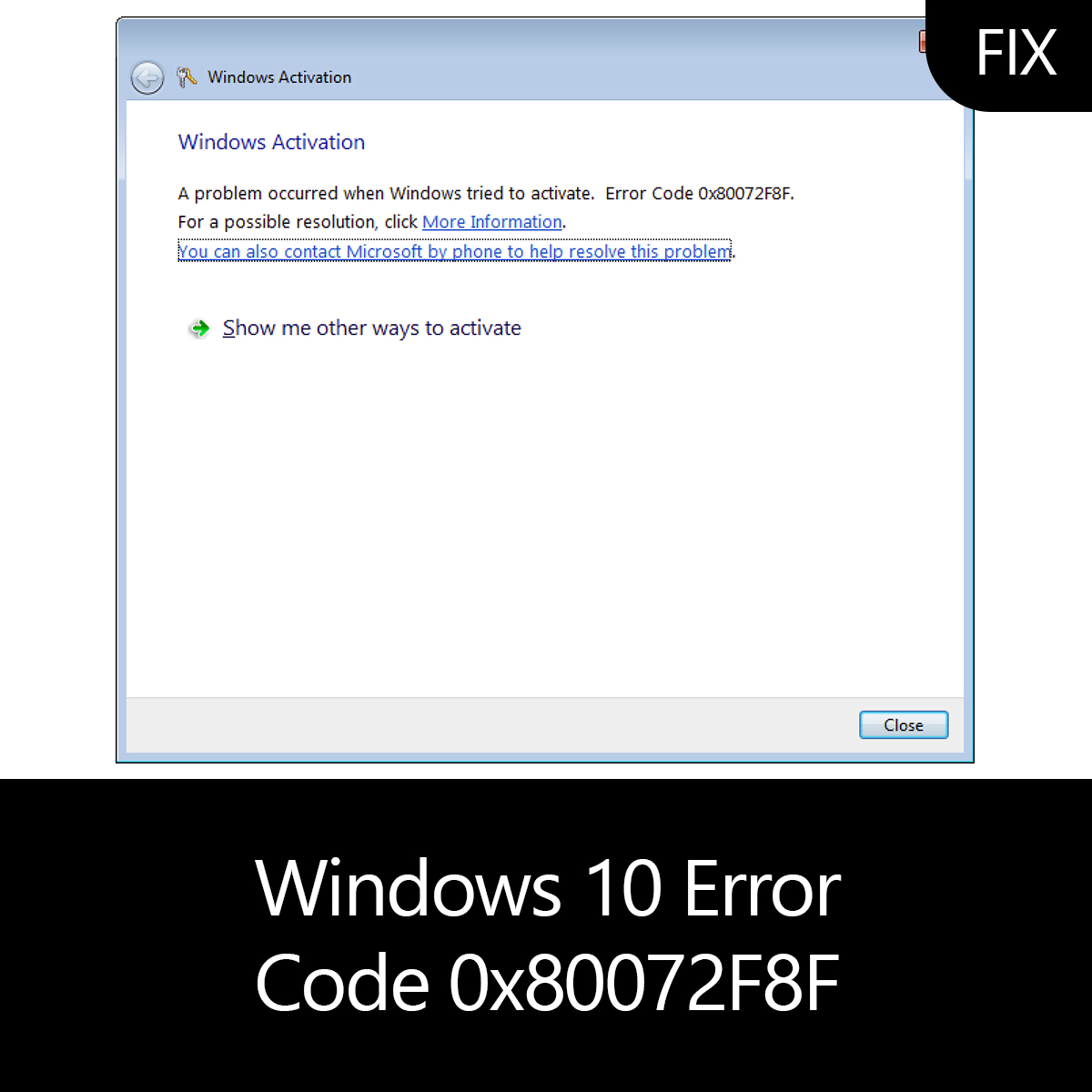 windows 7 error code 0x80072f8f