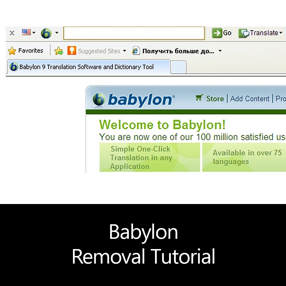 remove babylon dictionary