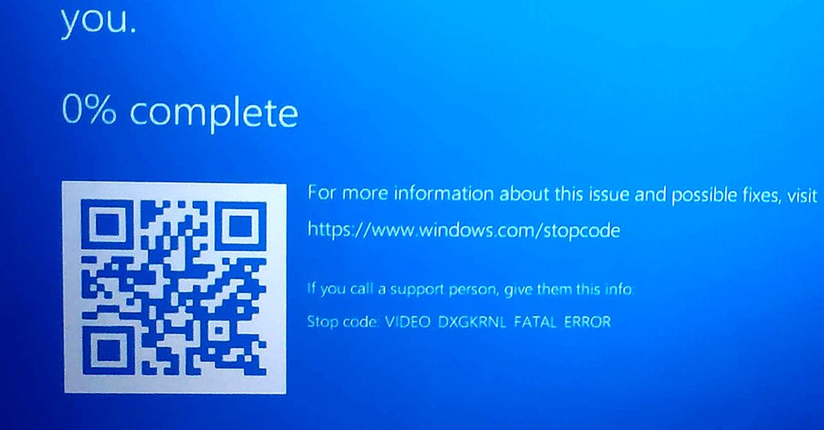 Fix VIDEO_DXGKRNL_FATAL_ERROR (0x00000113) - ErrorTools