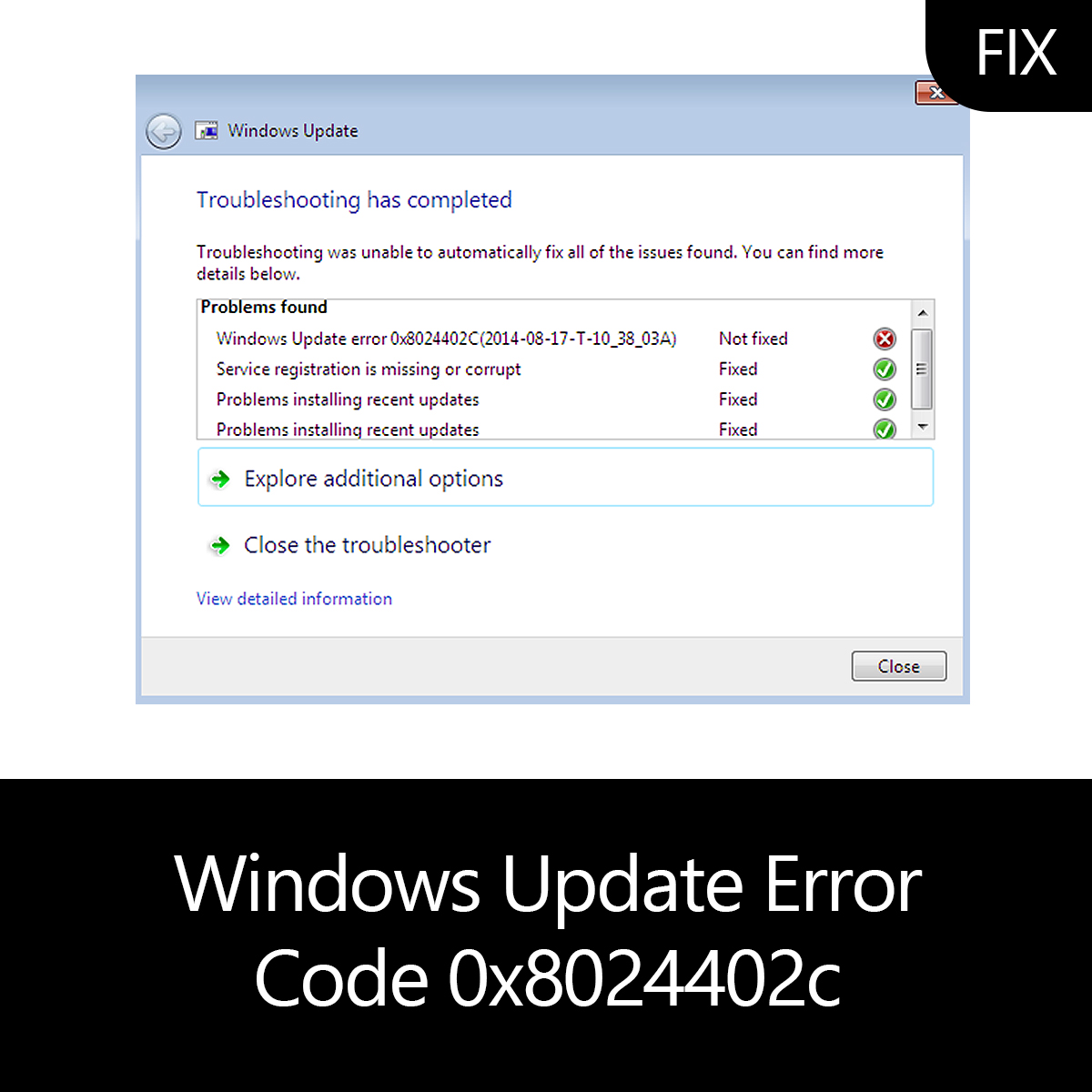 errore 0x8024402c sviluppato durante il download
