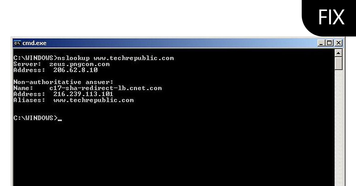 Nslookup Works But Ping Fails In Windows Errortools