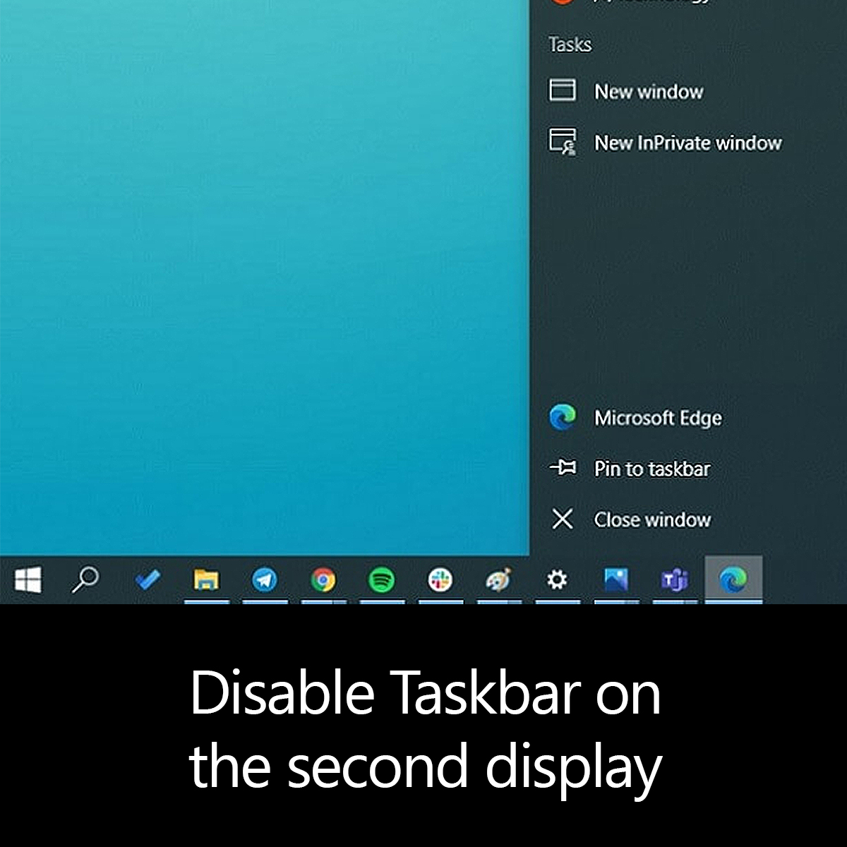 taskbar eliminator windows 10