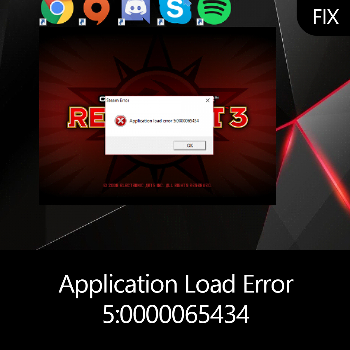 steam error application load error 5