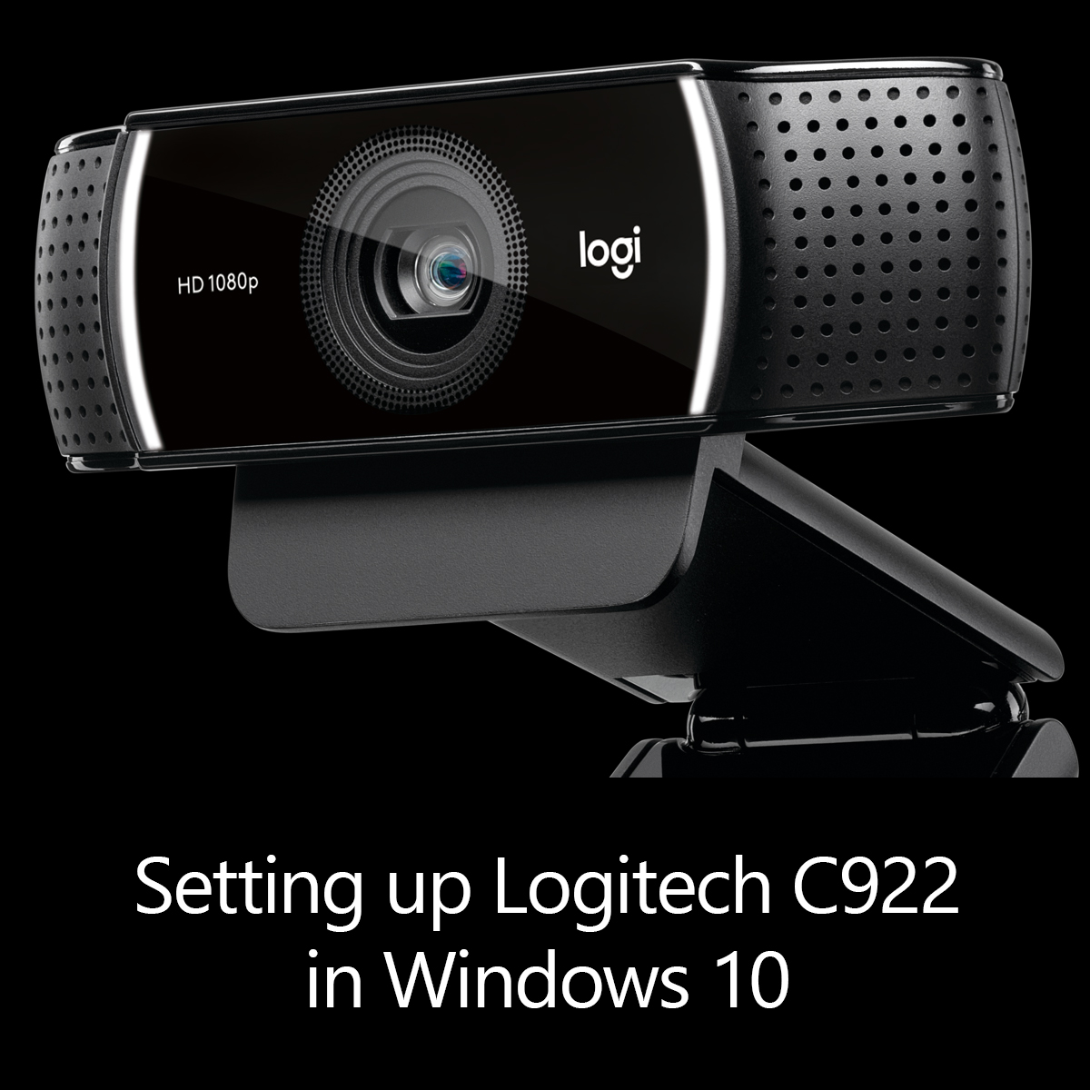 logitech camera settings c922
