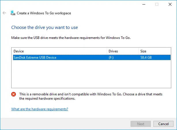 Windows 10 para llevar