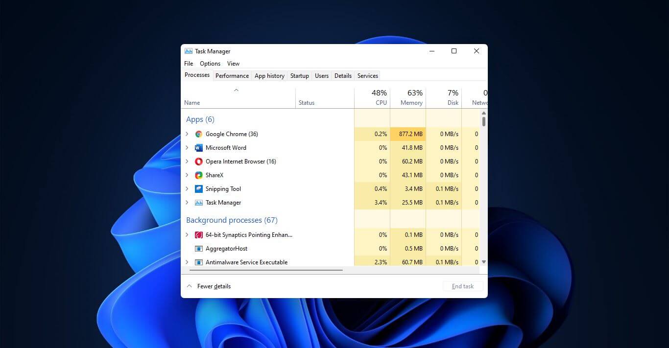 task manager