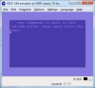 vice c64 emulator