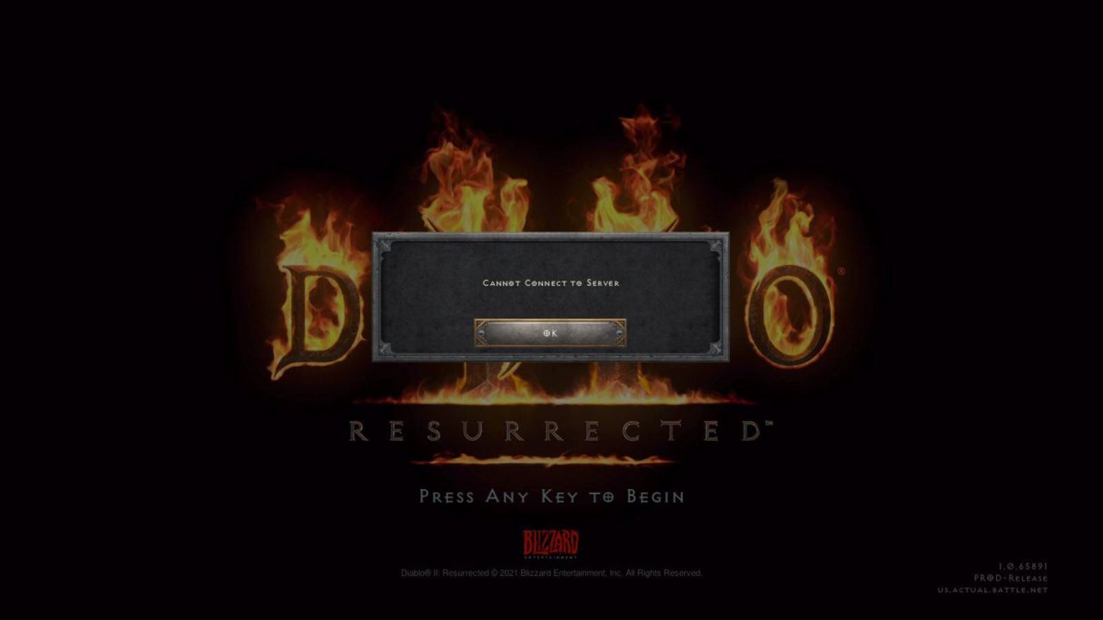 Status des Diablo 2-Servers