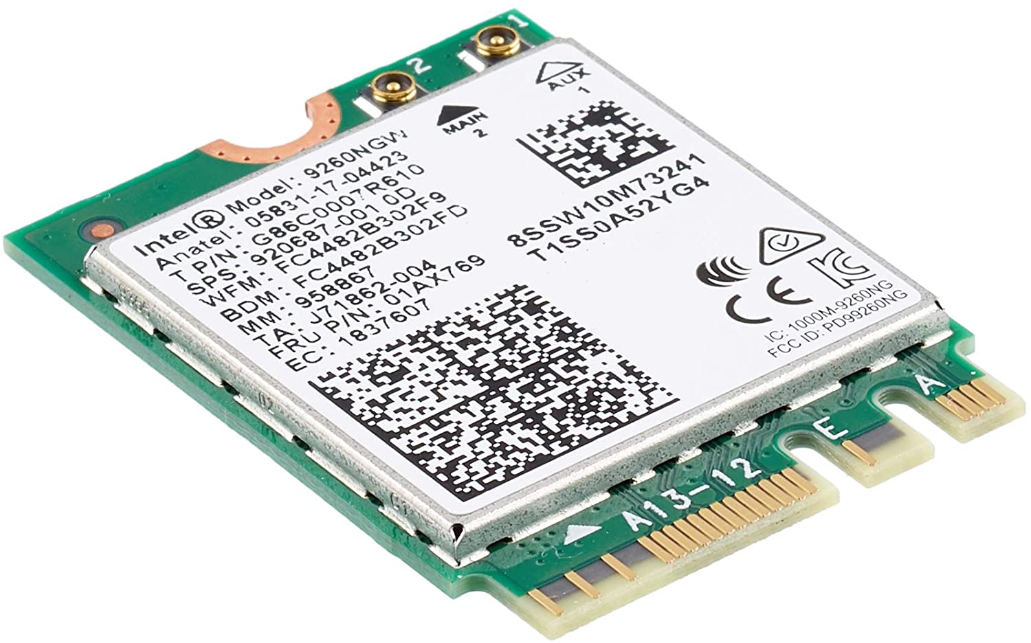 Intel draadloze AC 9560