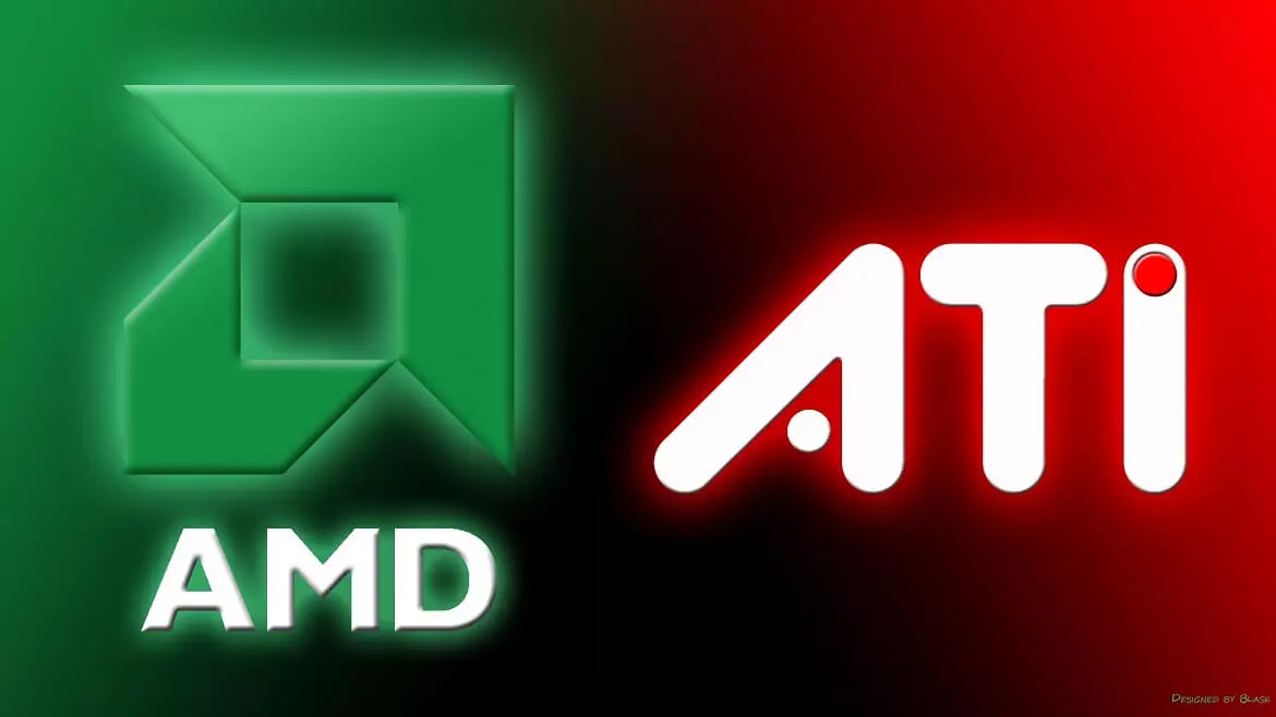 amd ati 로고