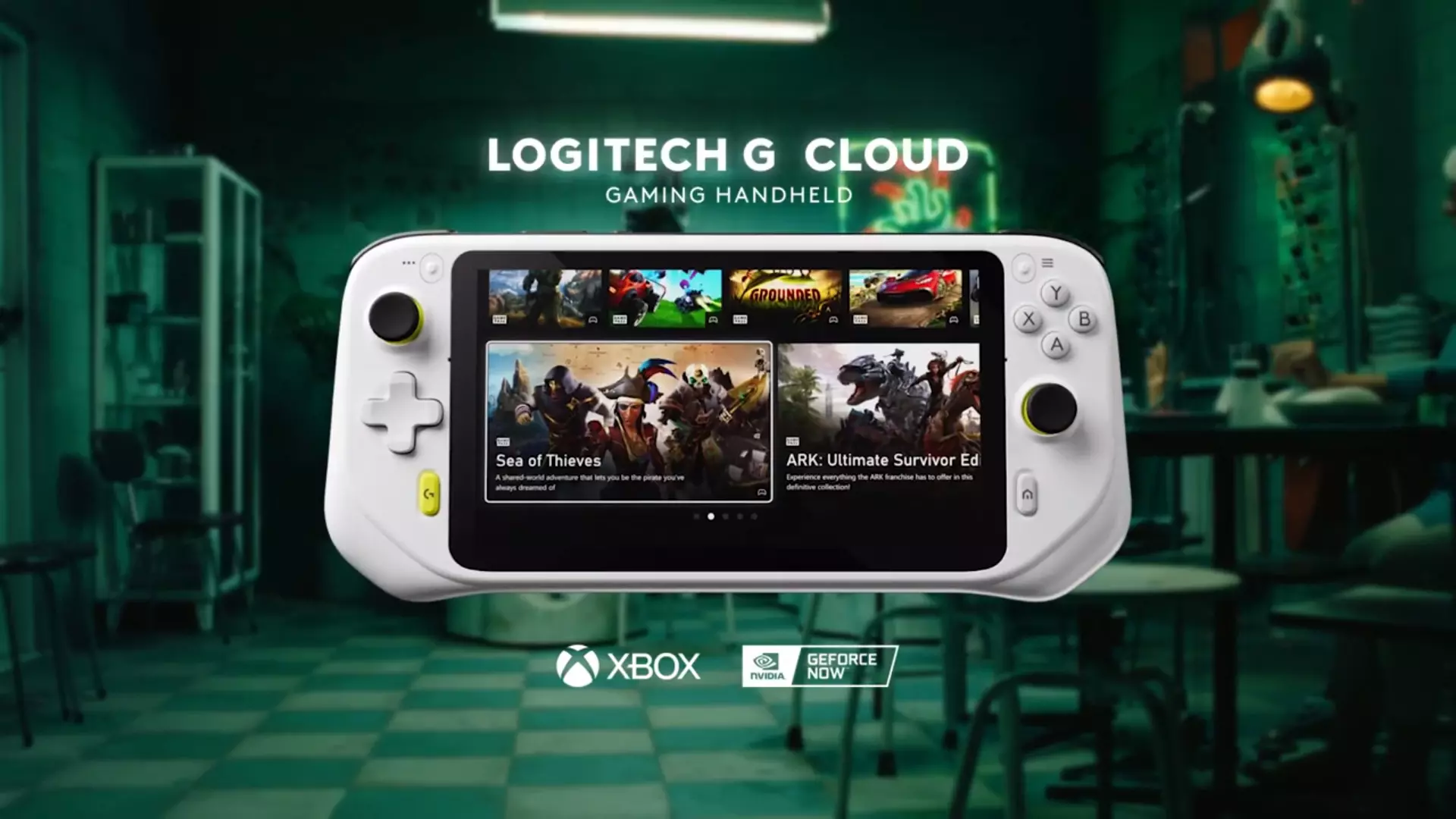 Logitech G portátil para jogos em nuvem